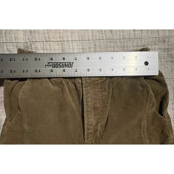 Forever 21 Women's Corduroy Pants Olive Green - XS - Front & Back Pockets - EUC - Picture 7 of 9